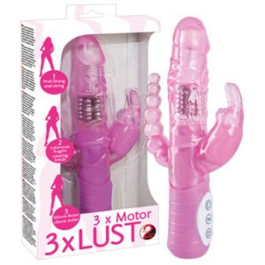 3x Motor 3x Lust Rabbit Vibrator